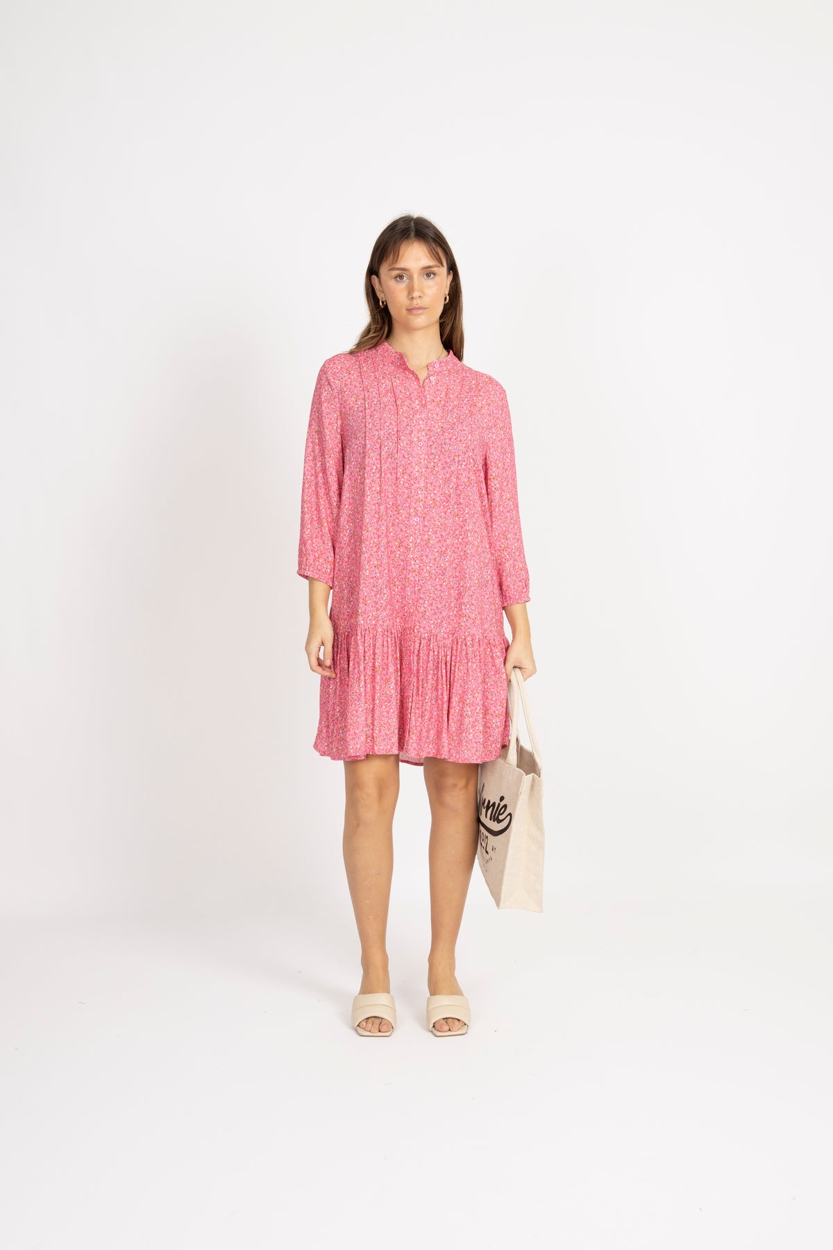 Imogene Dress - Pink Flower