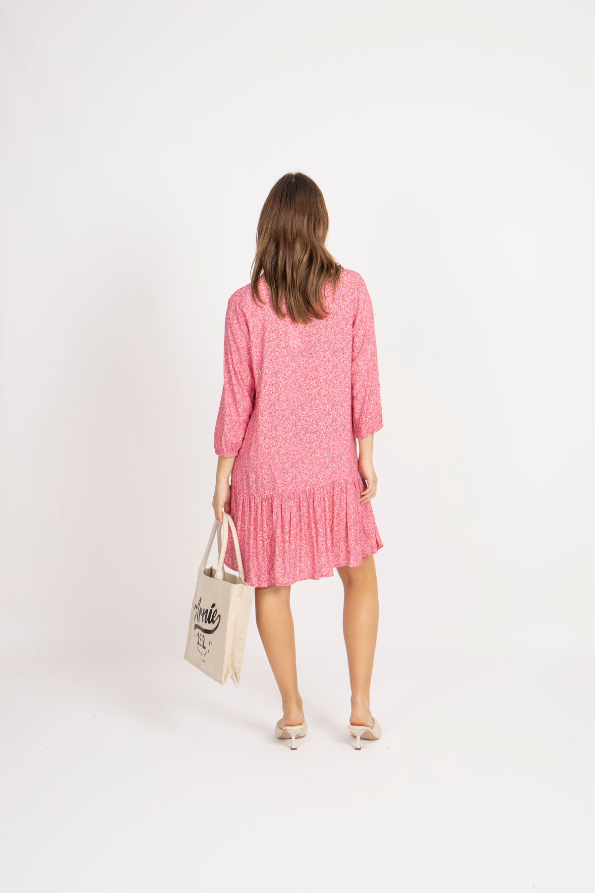 Imogene Dress - Pink Flower
