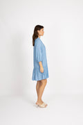 Imogene Dress - Blue Flower