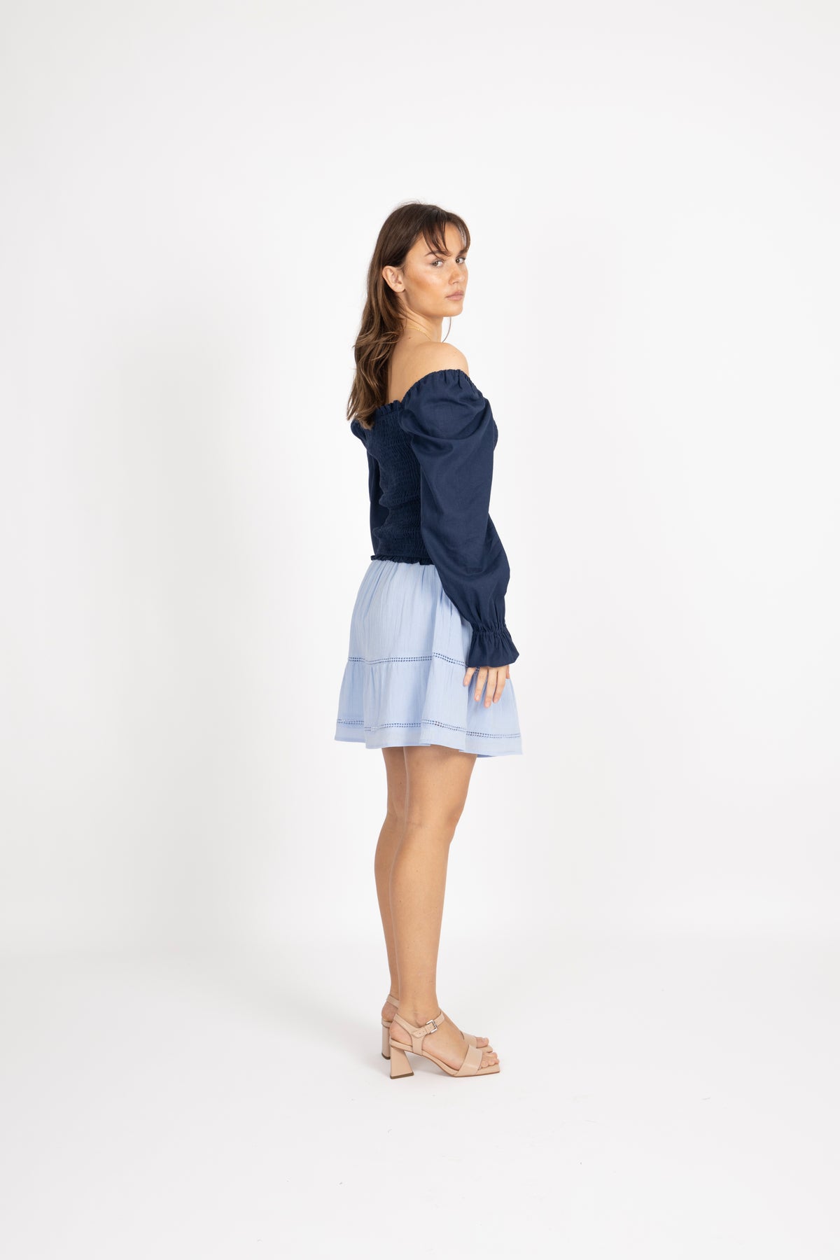 Mikela Skirt - Vista Blue