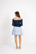 Mikela Skirt - Vista Blue