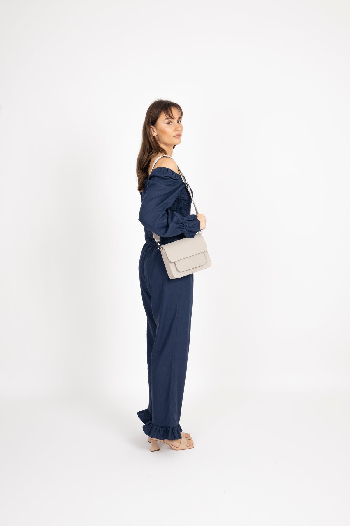 Mila Blouse - Navy