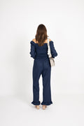 Mila Blouse - Navy