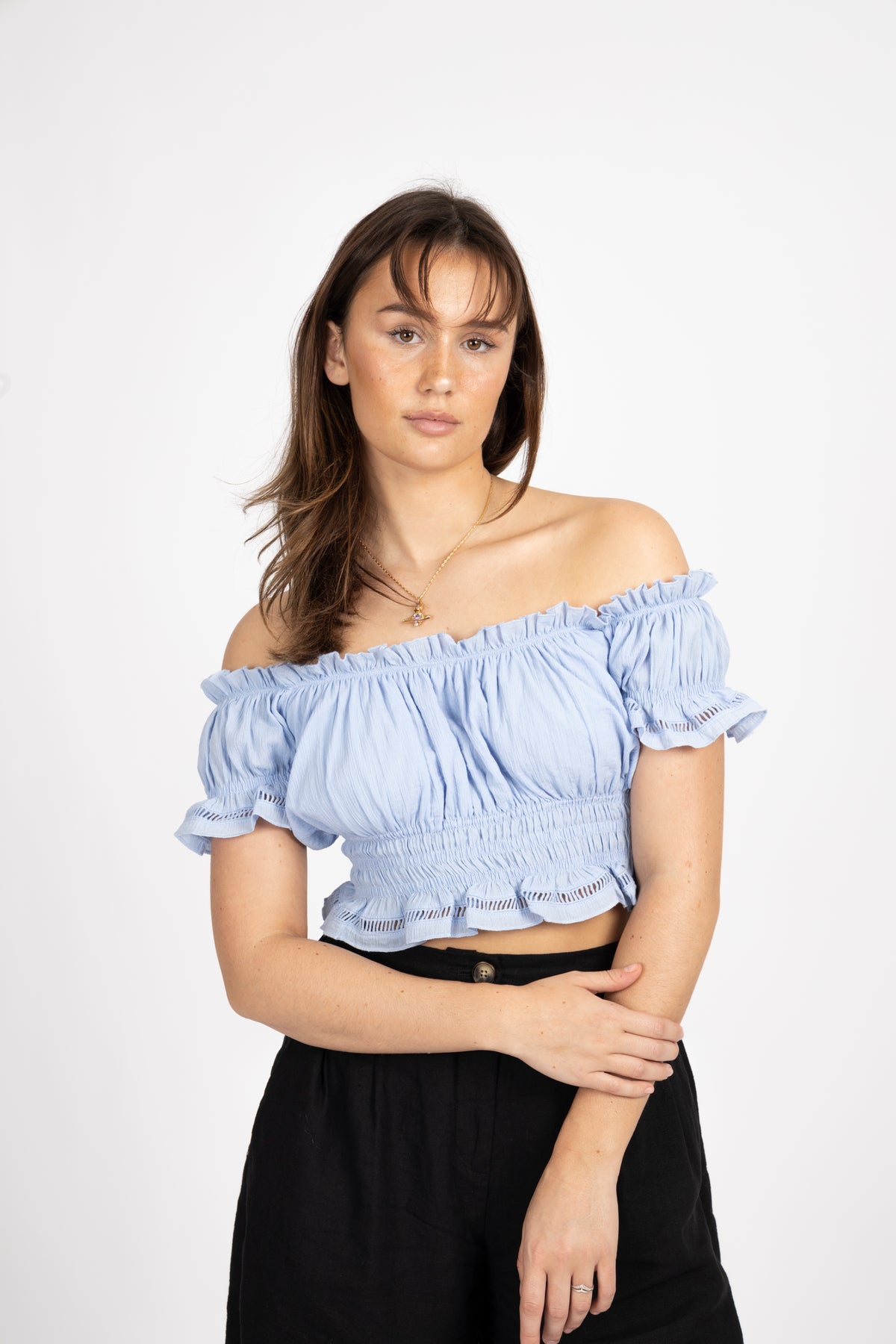 Elsie Top - Vista Blue