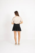 Julie Linen Skirt - Svart