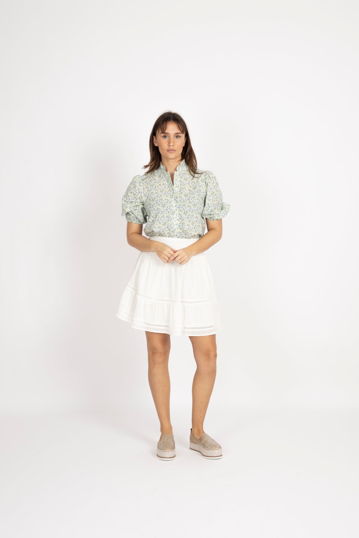 Mikela Skirt - White