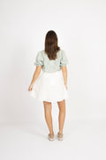 Tiffany Short Sleeve Shirt - Blue/Green