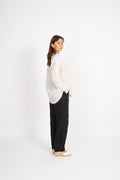 Rel Striped Linen Shirt - Dry Sand