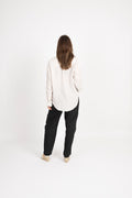Rel Striped Linen Shirt - Dry Sand