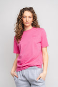 Organic Logo Fitted Tee - Sangria Sunset