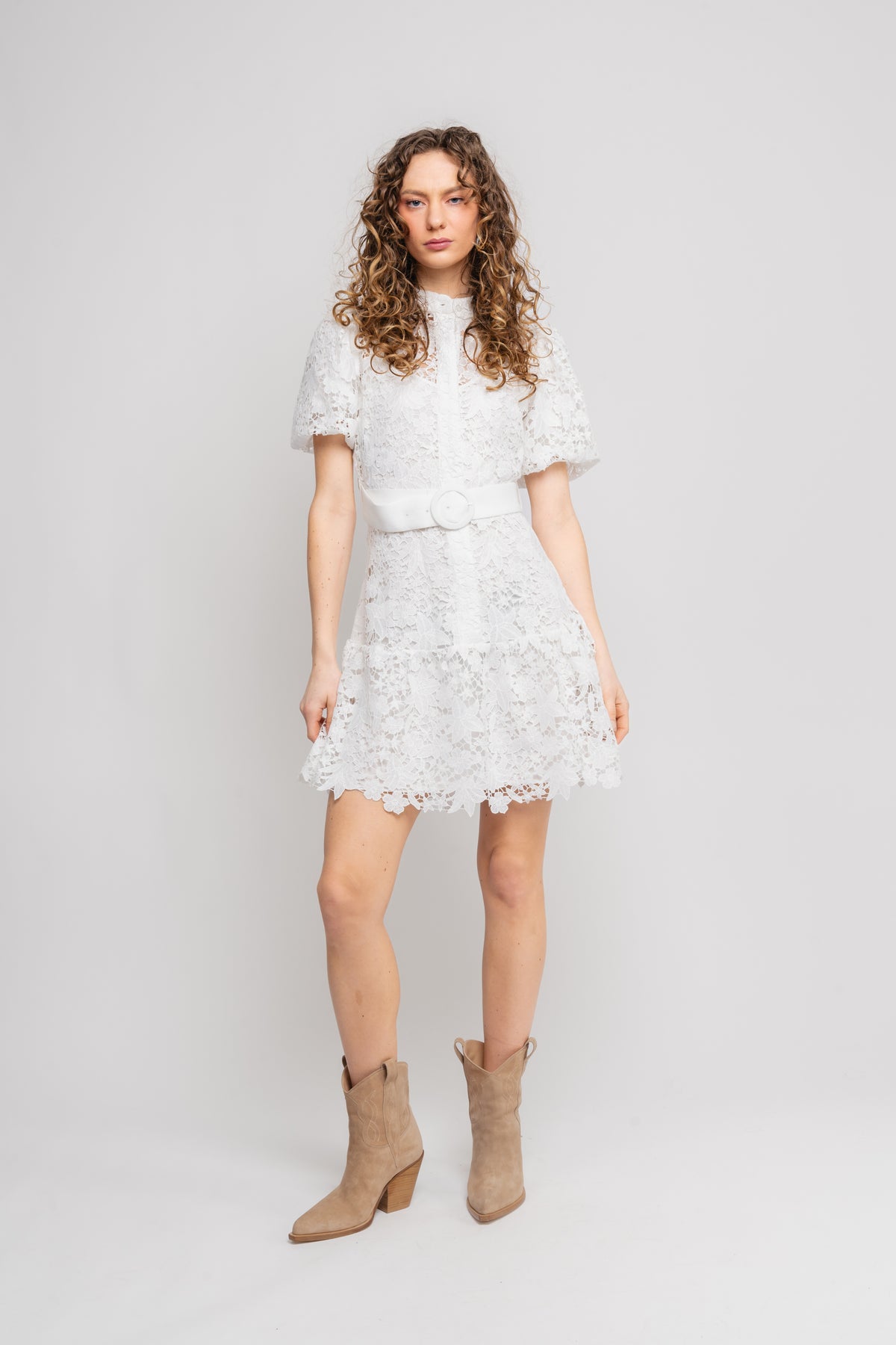 Serilda Dress - White