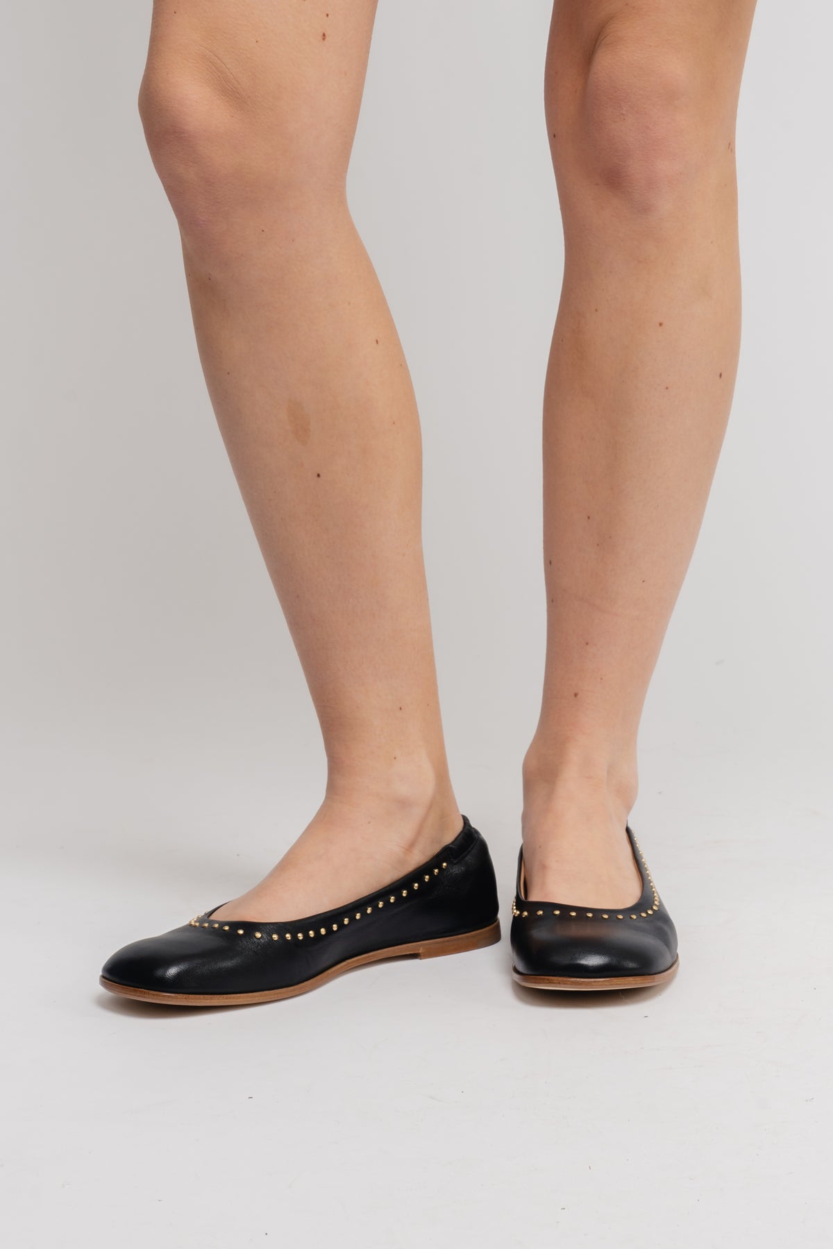 9454A Nappa - Nero/Gold Naturale