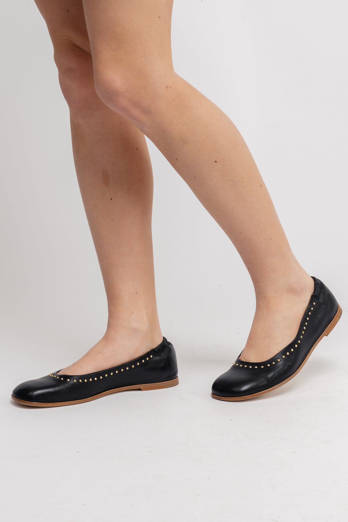 9454A Nappa - Nero/Gold Naturale