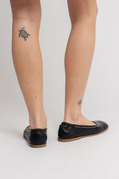 9454A Nappa - Nero/Gold Naturale