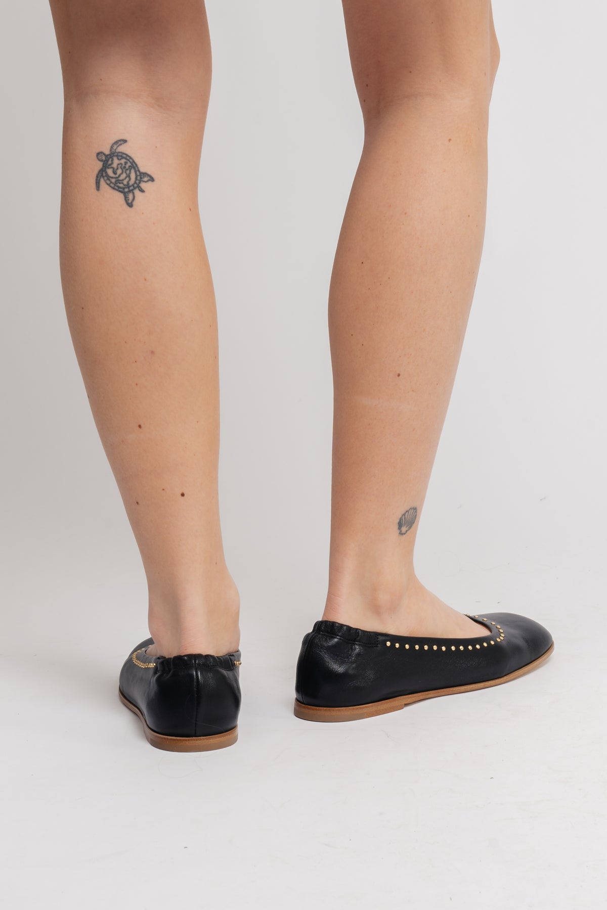 9454A Nappa - Nero/Gold Naturale