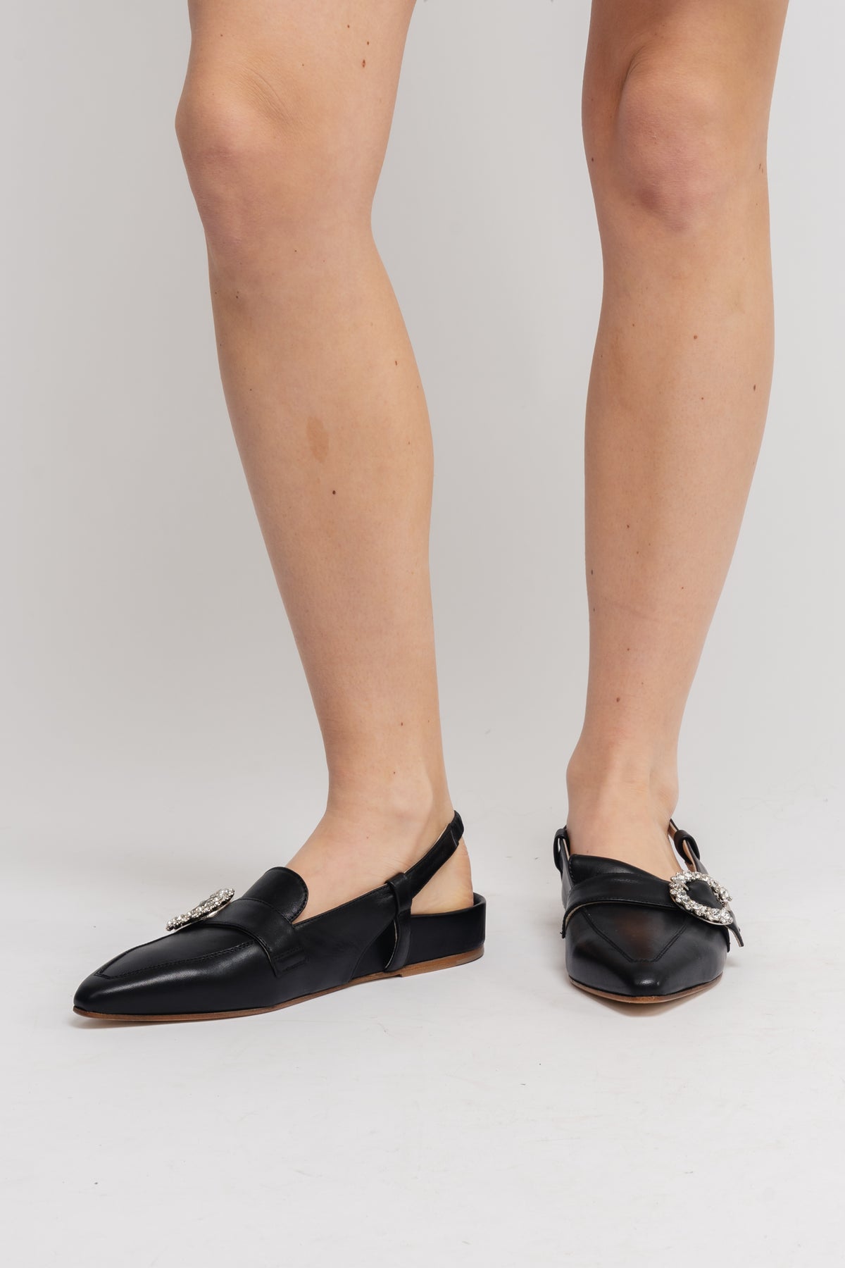 9464Ba Nappa - Nero/Silver Naturale
