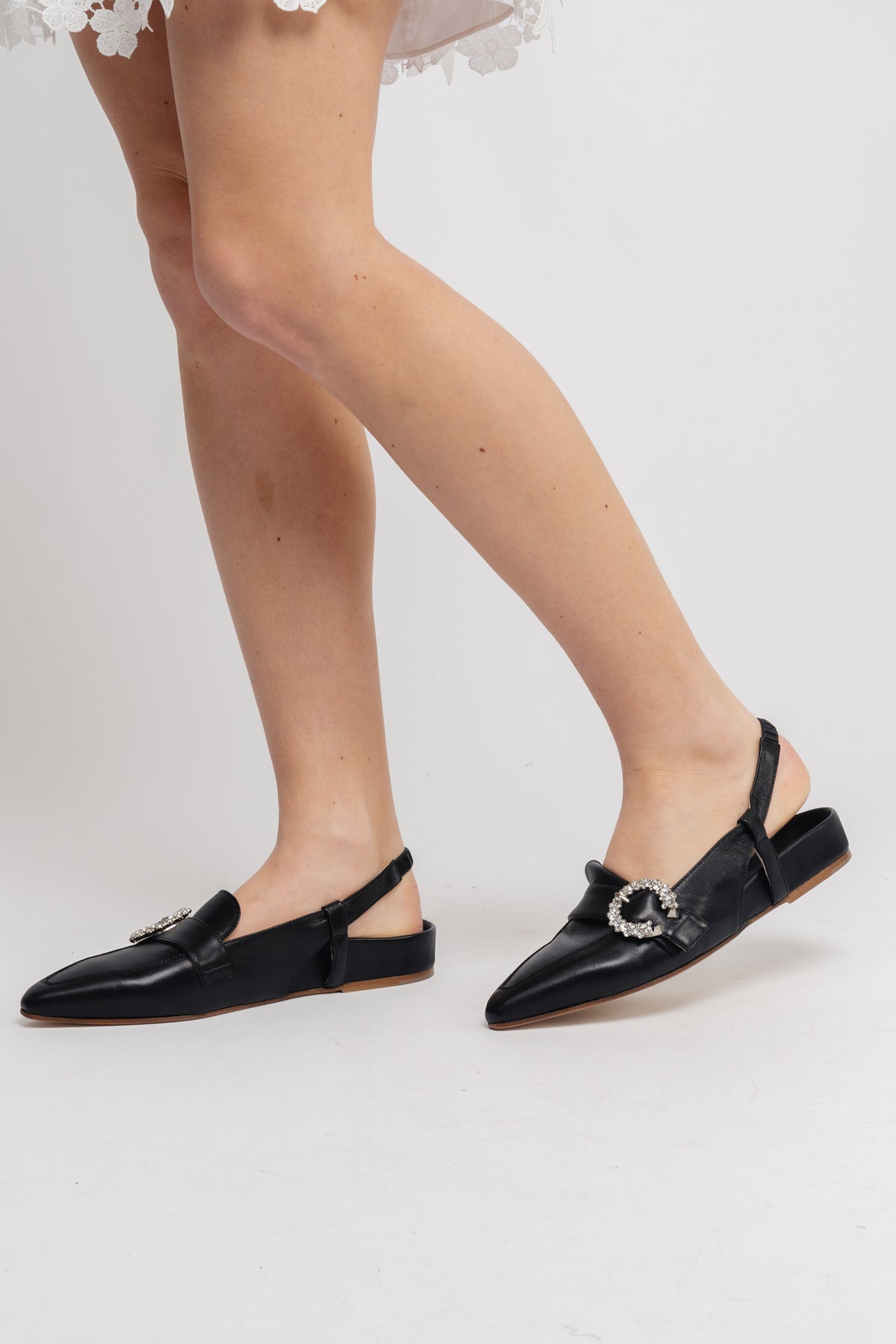9464Ba Nappa - Nero/Silver Naturale