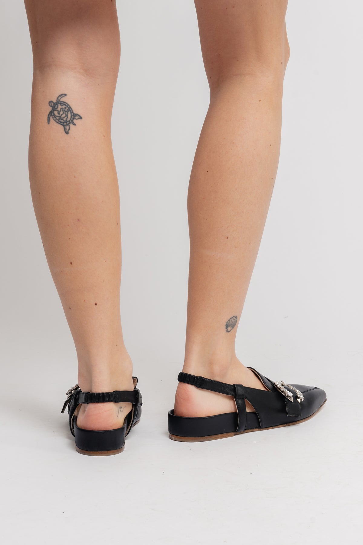 9464Ba Nappa - Nero/Silver Naturale