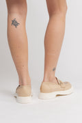 9442A Toledo Savana Rafia - Corda/Gold Panna