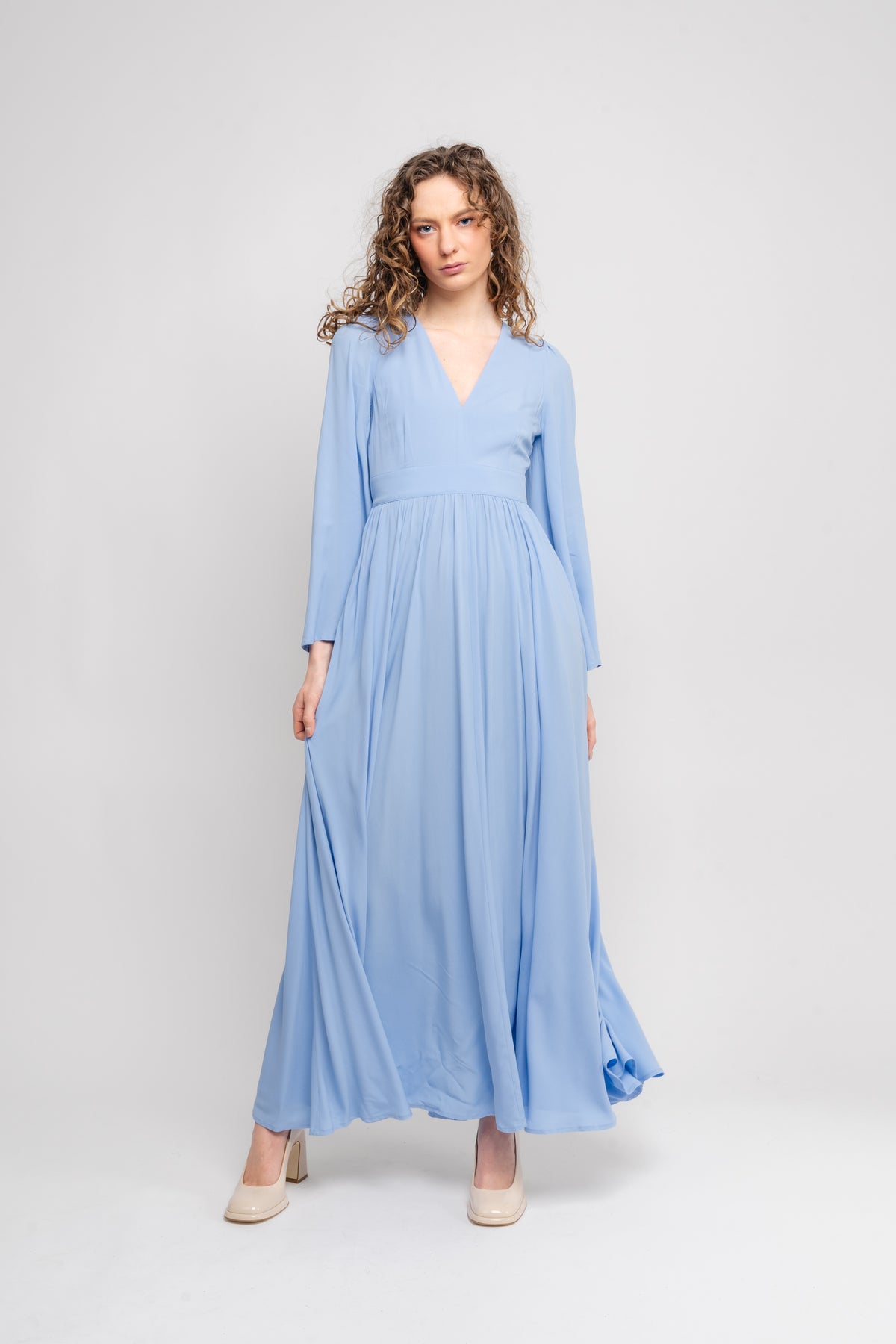 Milena Dress - Vista Blue