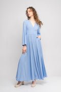 Milena Dress - Vista Blue
