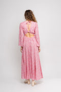 Milena Dress - Pink Aop