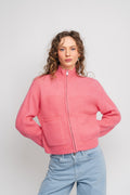 Lediona Hope Cardigan - Bubblegum Melange