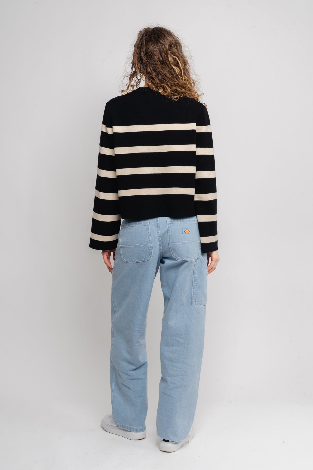 Ginnette East Pullover Stp - Black/Sand