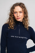 Lindesnes Zipup Women - Navy Blue