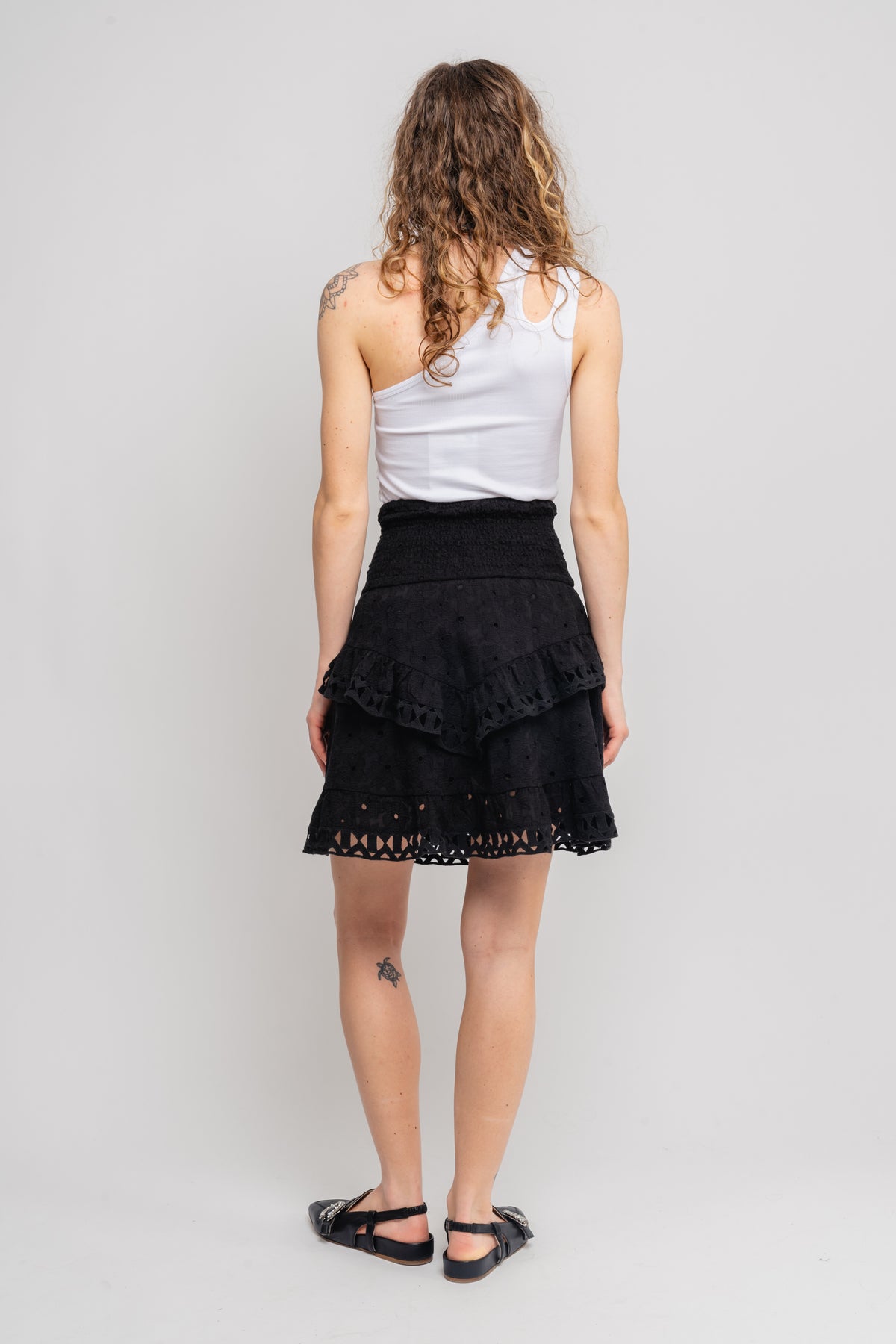 Yasginnie Hw Skirt S. - Black