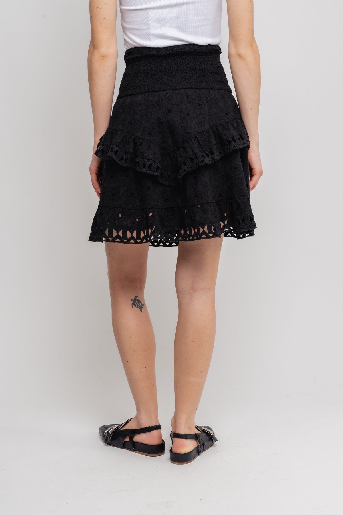 Yasginnie Hw Skirt S. - Black
