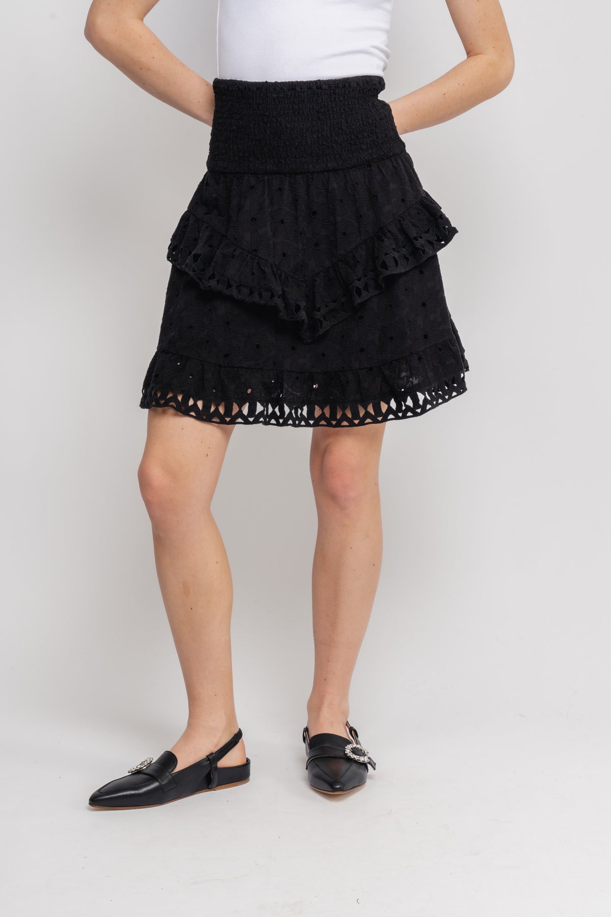 Yasginnie Hw Skirt S. - Black