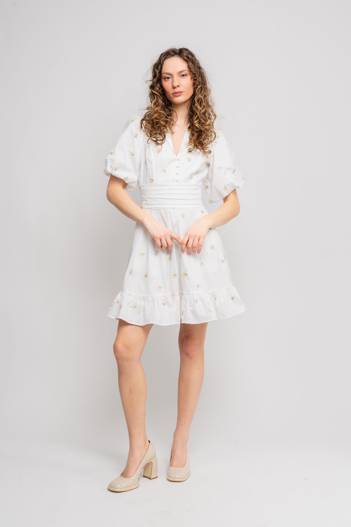Makayla Dress - Golden Haze