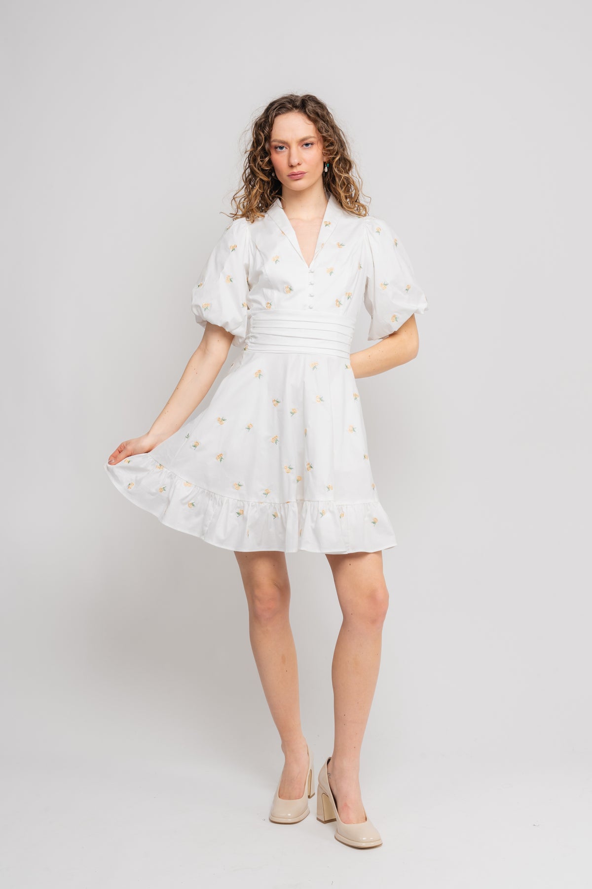 Makayla Dress - Golden Haze