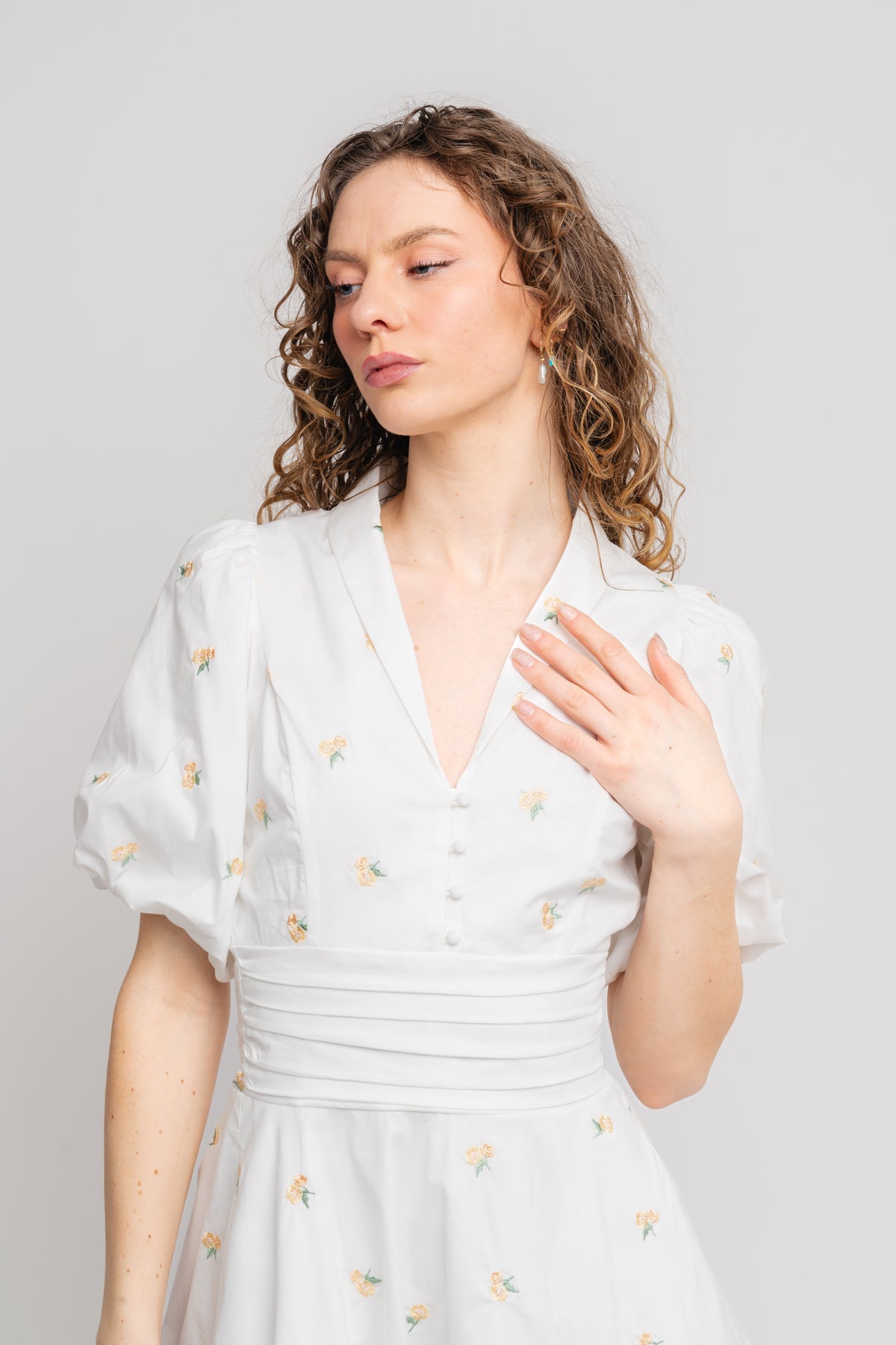 Makayla Dress - Golden Haze