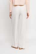 Flaxy Hmw Linen Pant - Star White