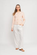 Flaxy Hmw Linen Pant - Star White