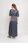 Miller Viscose Satin - Grey
