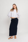 LaceyCC Frill Shirt - White