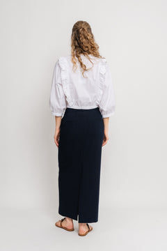 LaceyCC Frill Shirt - White