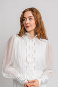 Yasponira Ls Klänning - Star White
