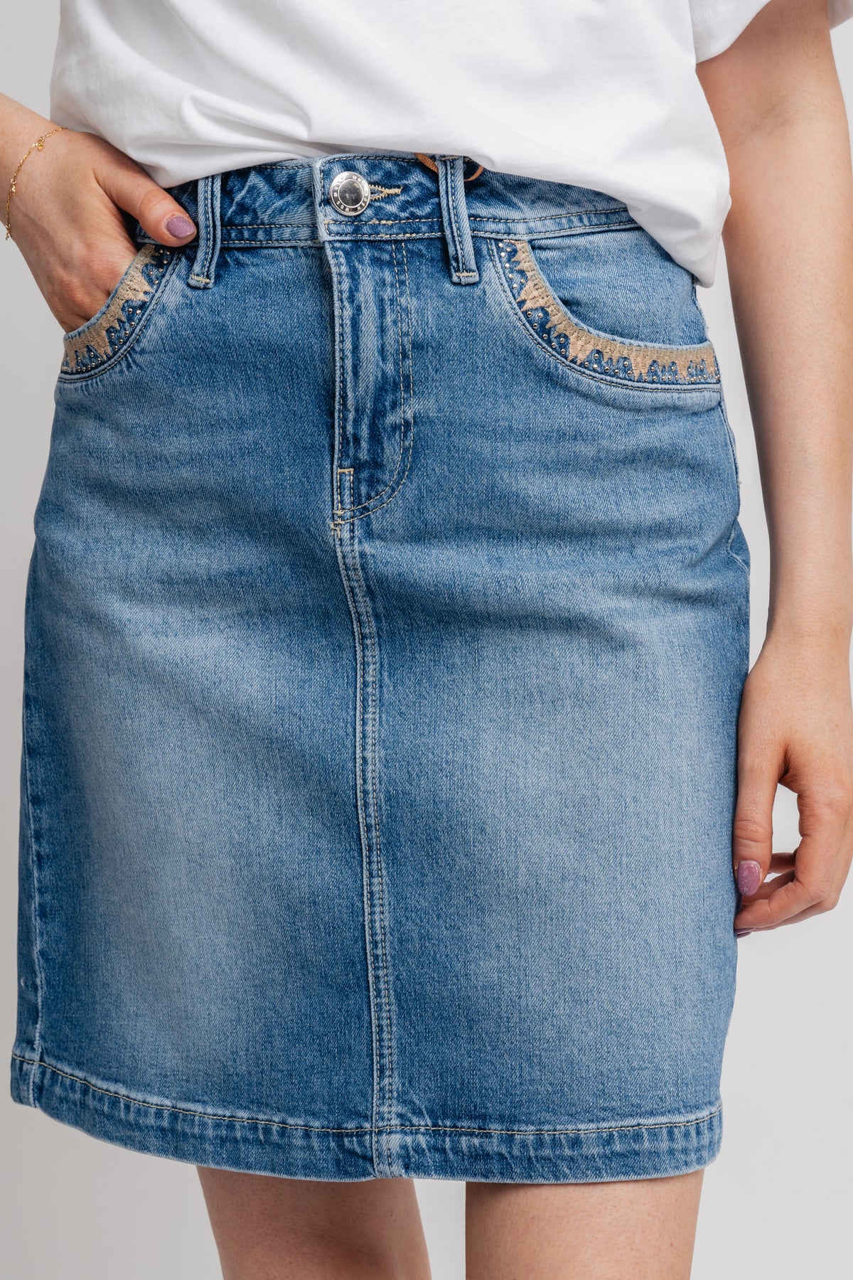 Vicky Sunchaser Skirt - Light Blue