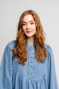 TitusCC Denimklänning - Denimblå