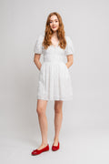 Zoey Dress - White