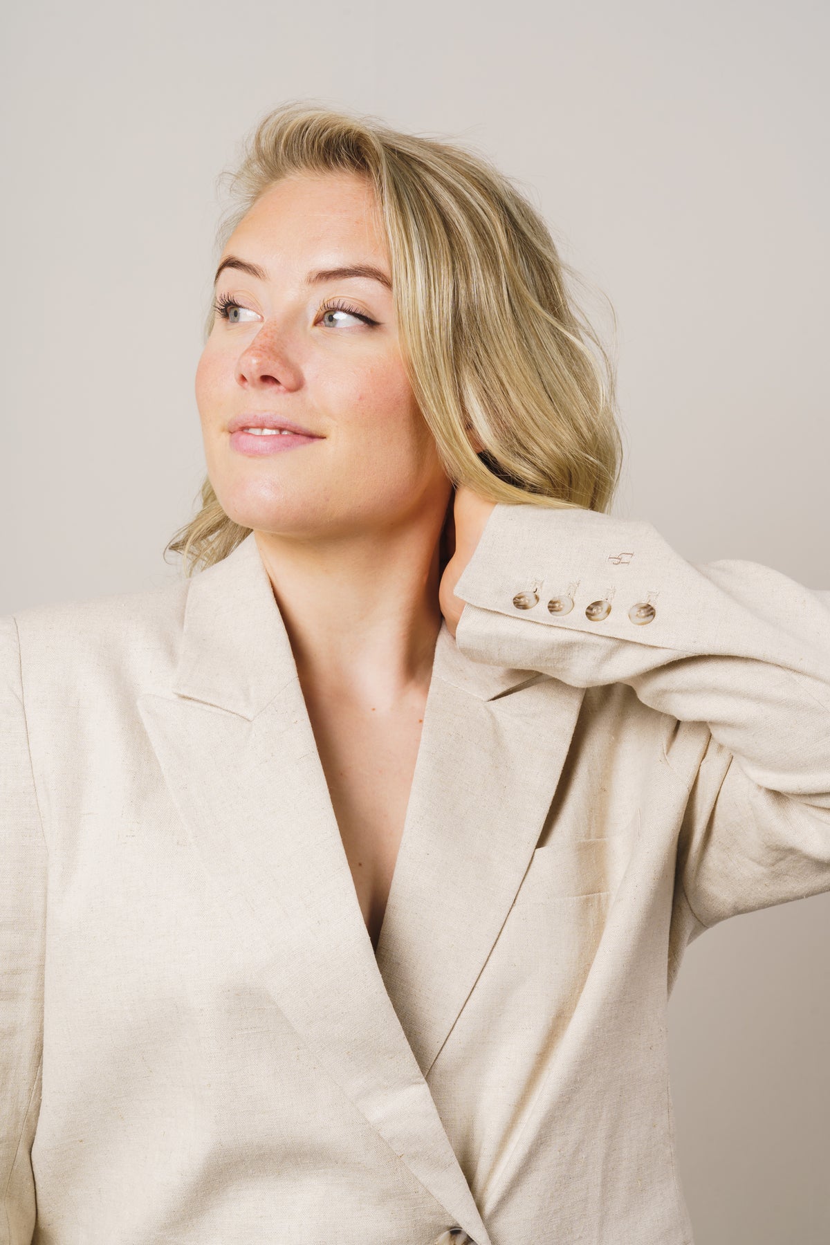 Joner Blazer - Sand Melange