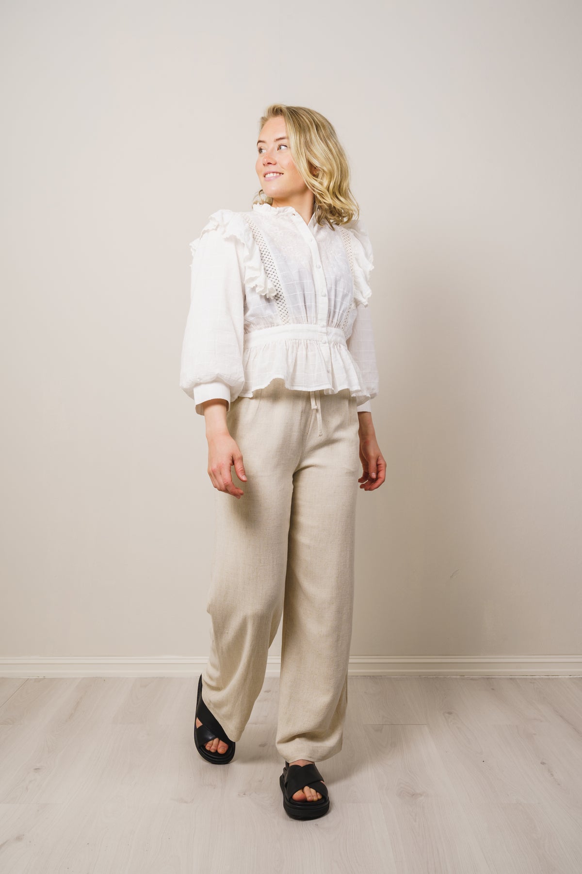 Yasranja 3/4 Shirt - Star White