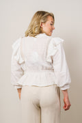Yasranja 3/4 Shirt - Star White