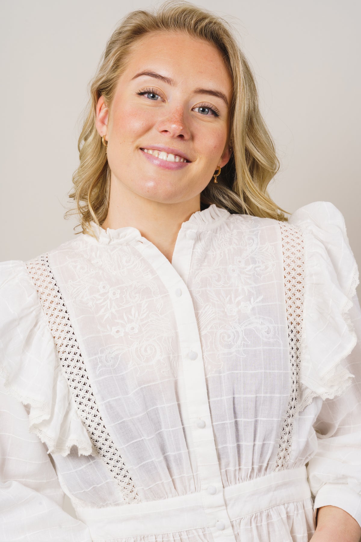Yasranja 3/4 Shirt - Star White