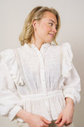 Yasranja 3/4 Shirt - Star White