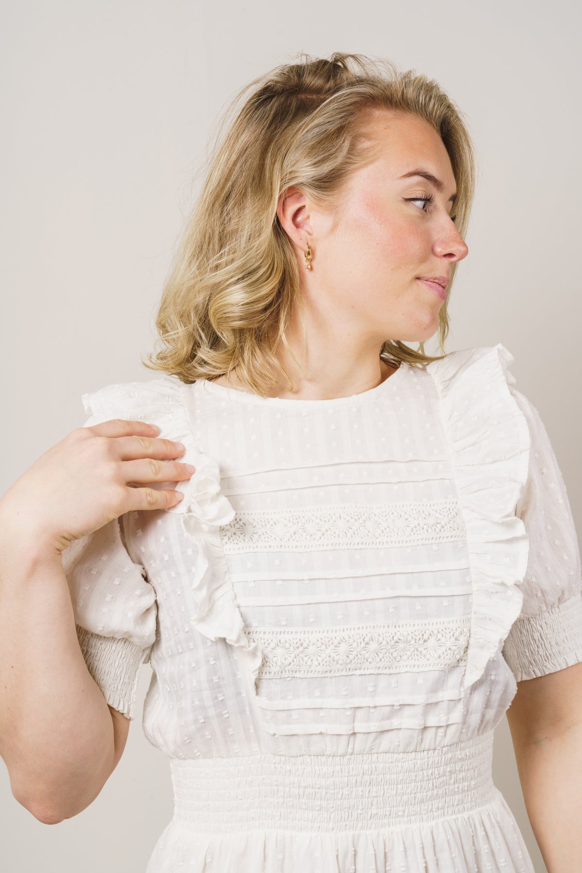 Ariane Dress - Offwhite